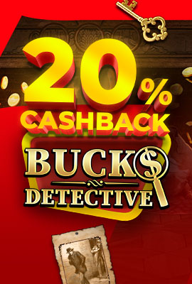 20% Cashback Bucks Detective
